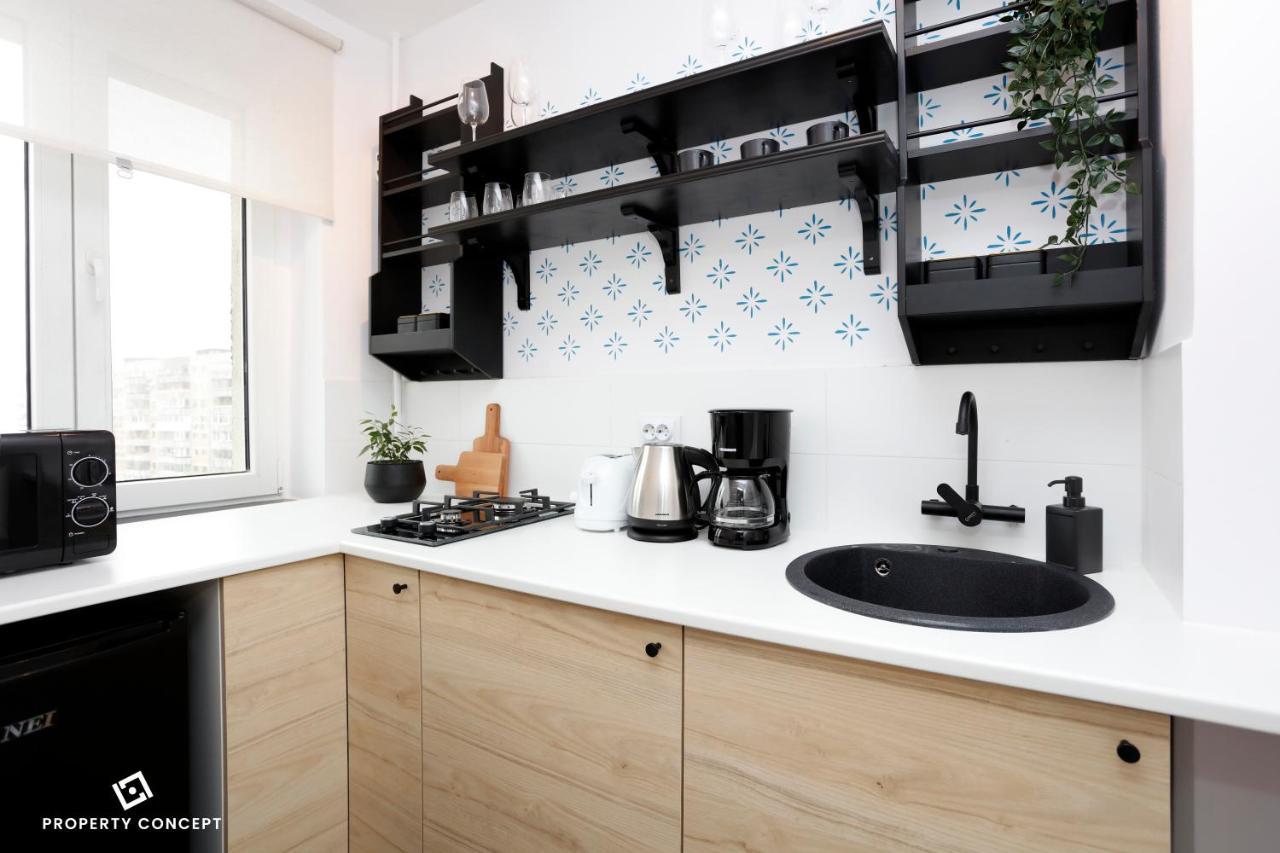 Chic Scandinavian Style Studio Apartment Bucharest Exterior photo